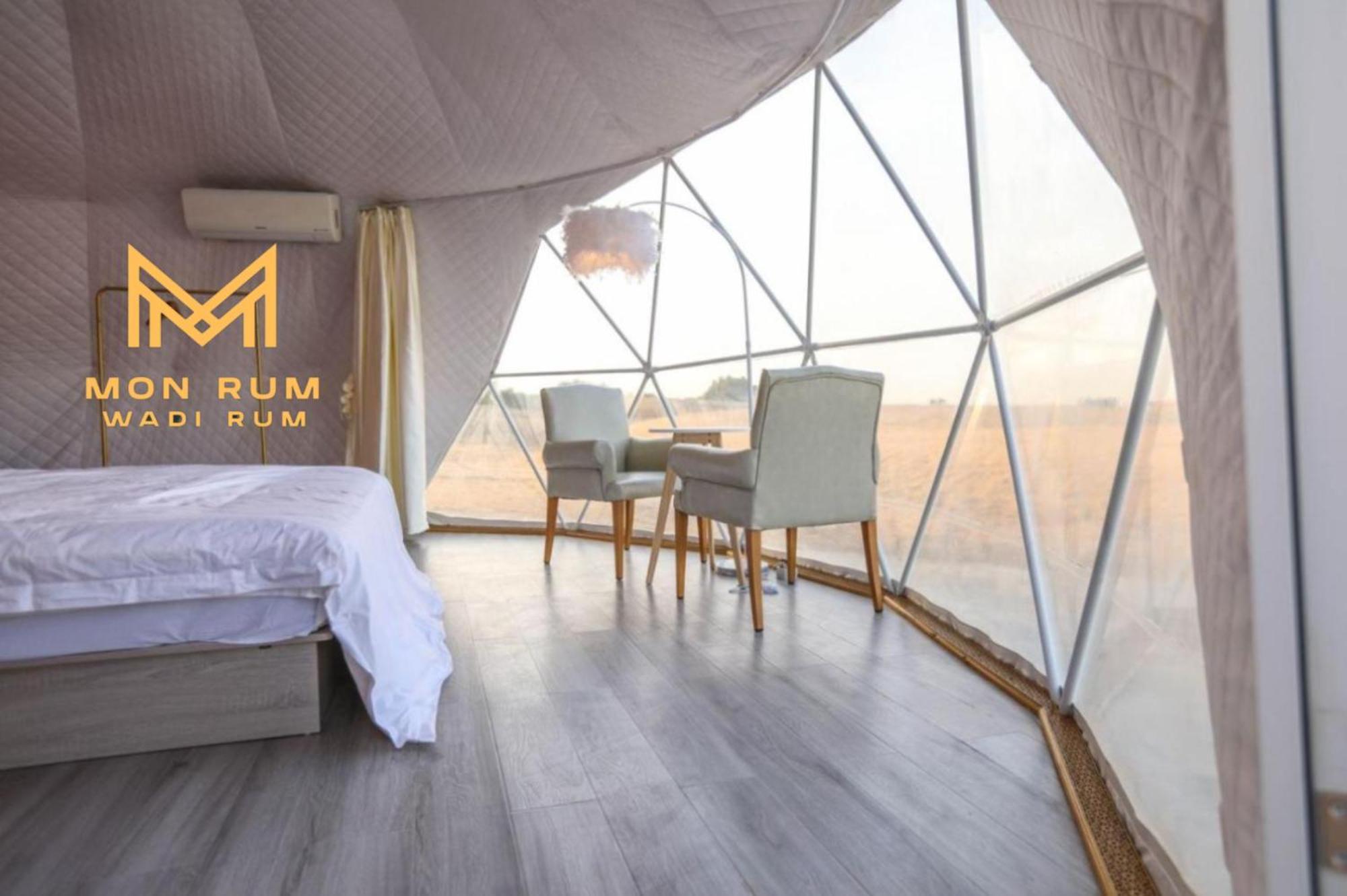 와디럼 Luxury Enjoyment Point Bubbles Camp B&B 외부 사진