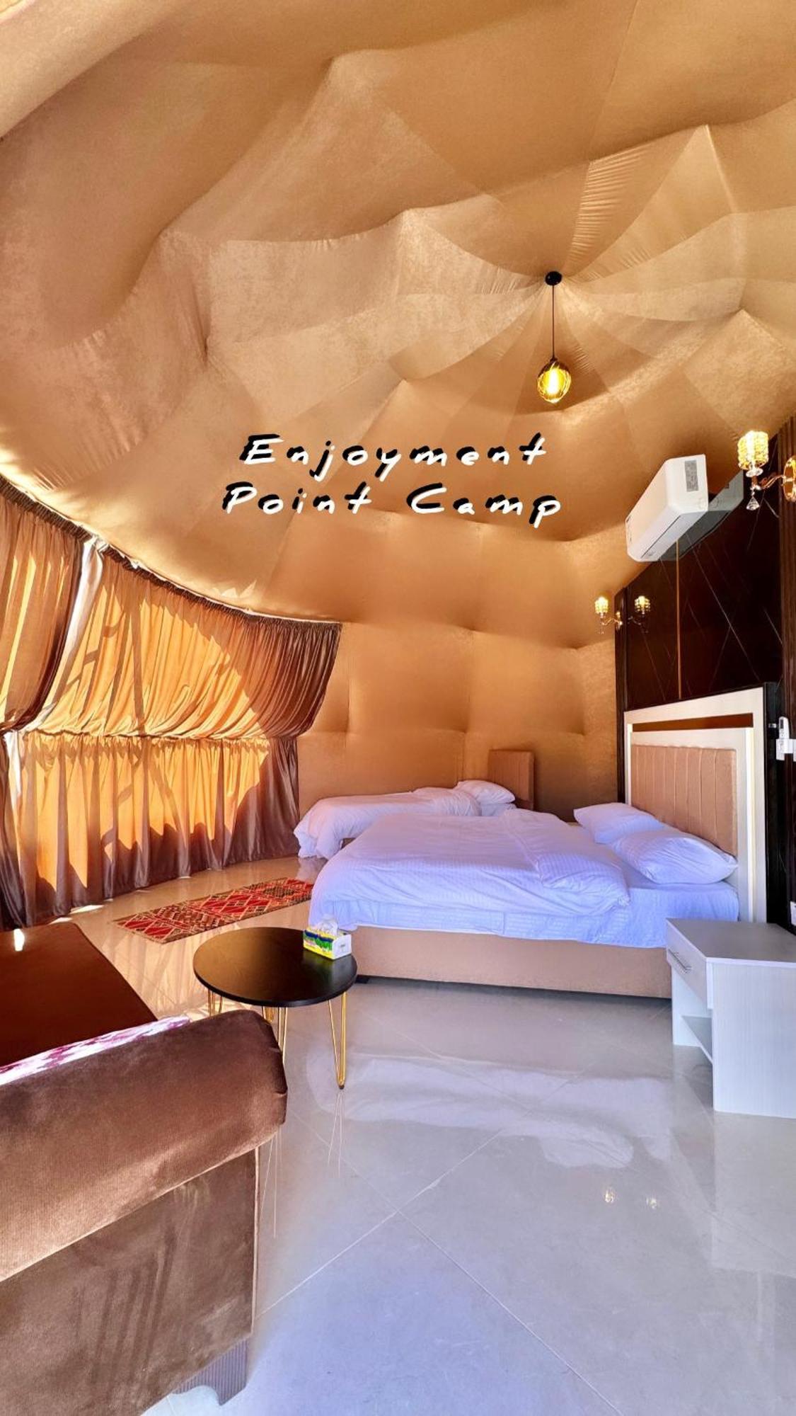 와디럼 Luxury Enjoyment Point Bubbles Camp B&B 외부 사진